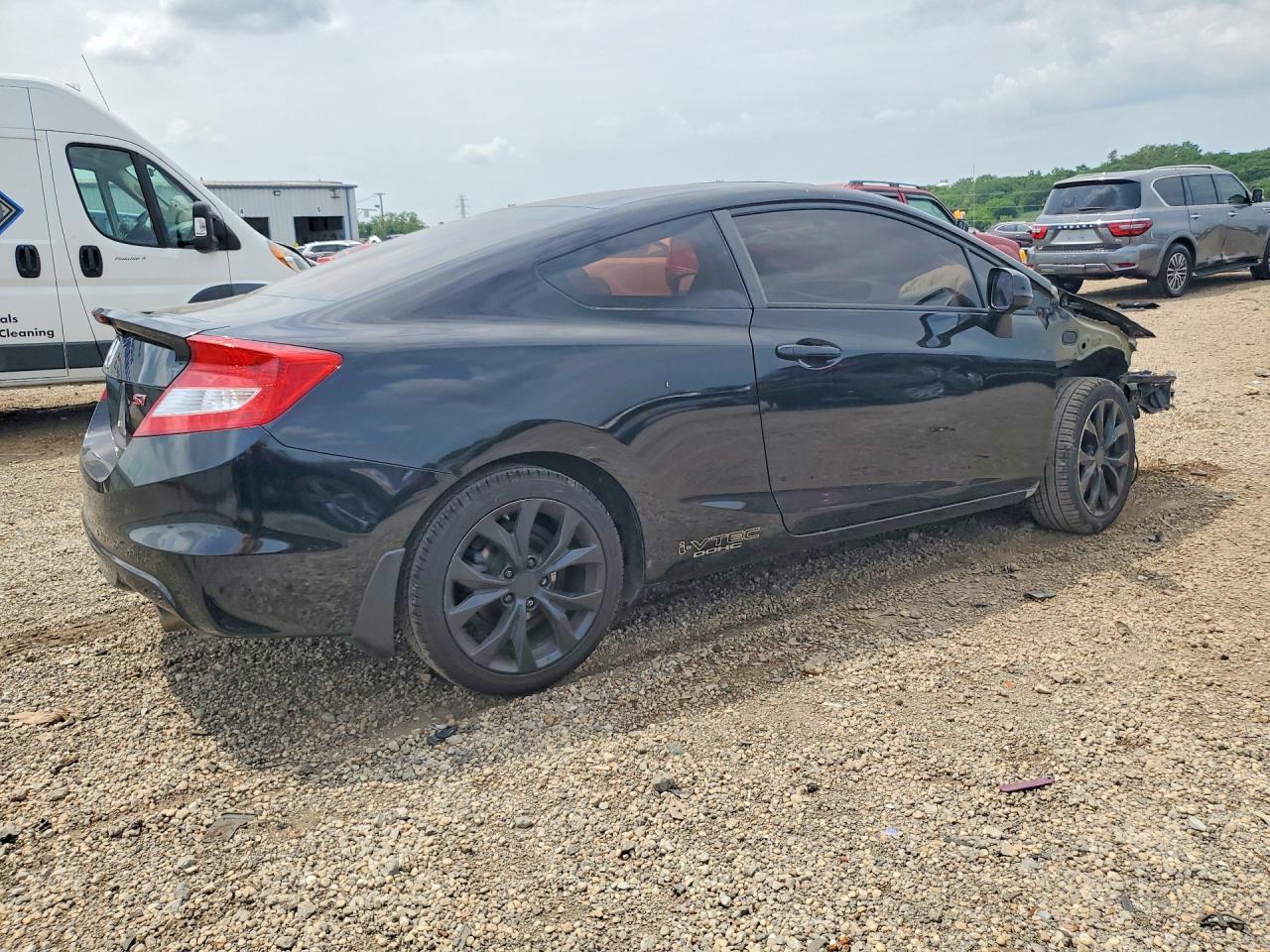 2013 Honda Civic Si Black vin: 2HGFG4A59DH706488