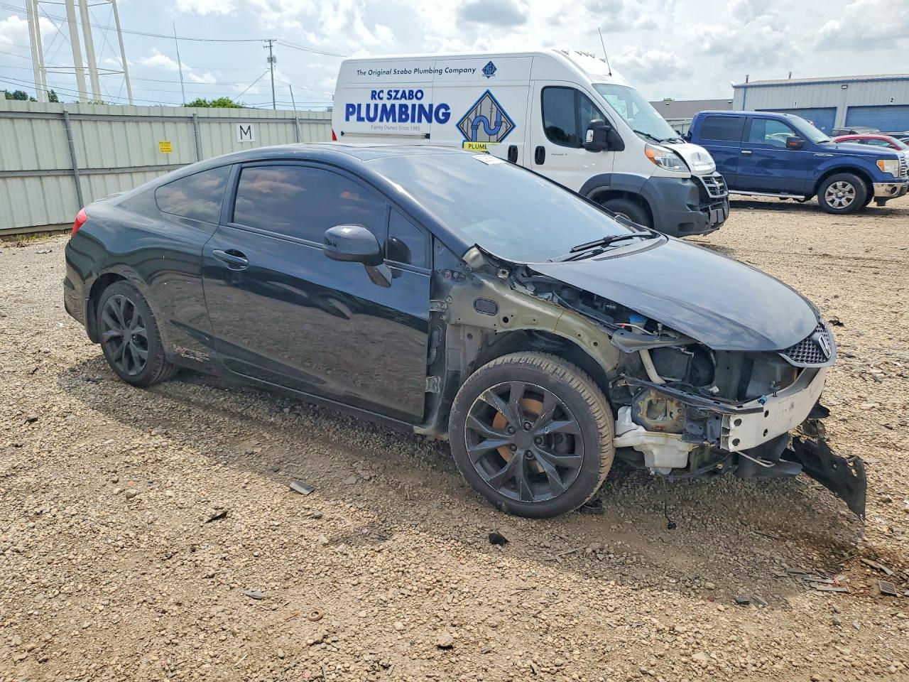 2013 Honda Civic Si Black vin: 2HGFG4A59DH706488
