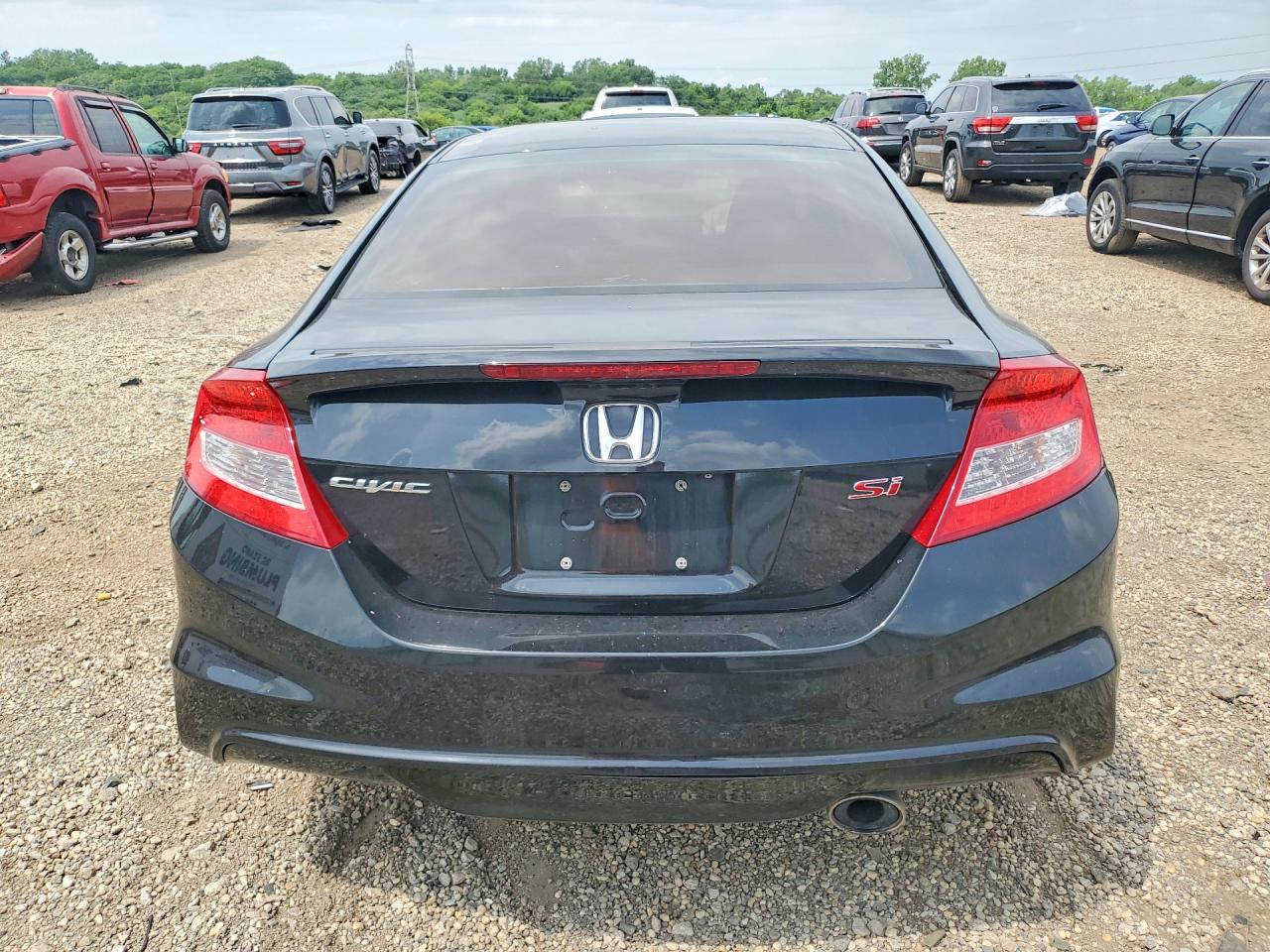 2013 Honda Civic Si Black vin: 2HGFG4A59DH706488