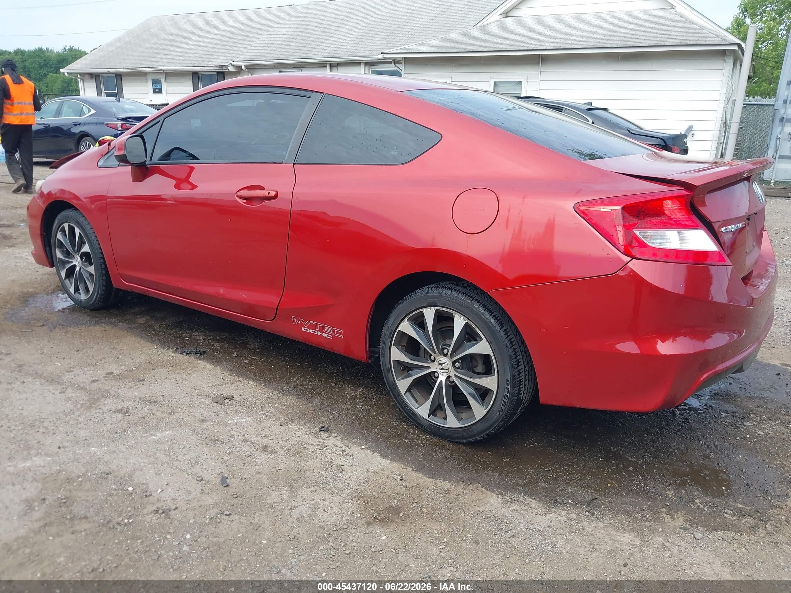 2013 Honda Civic Si Red vin: 2HGFG4A59DH706698