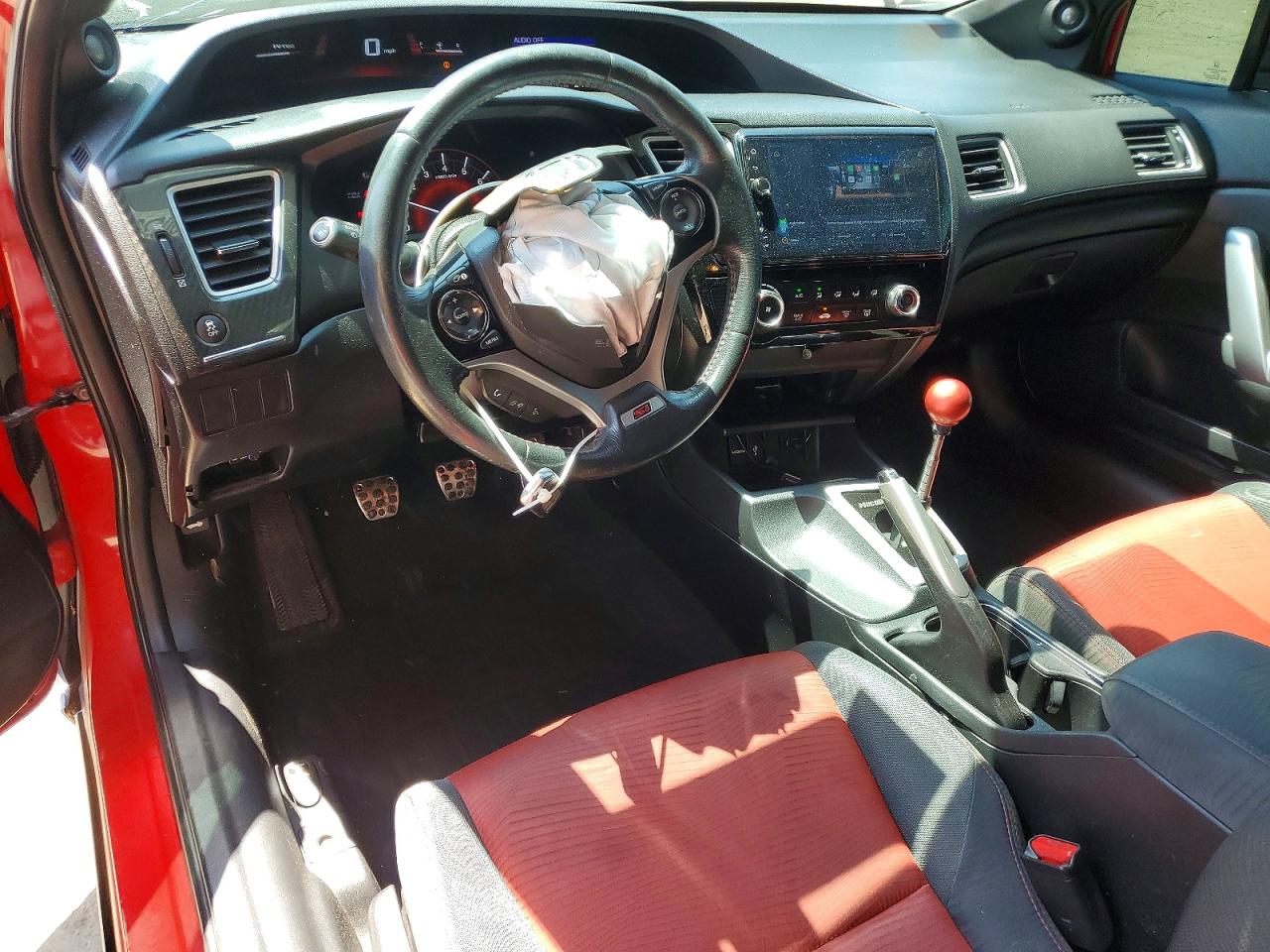 2015 Honda Civic Si Черный vin: 2HGFG4A59FH702637