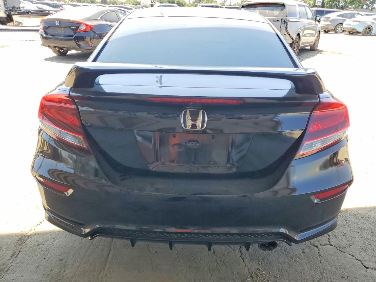 2015 Honda Civic Si Черный vin: 2HGFG4A59FH702637