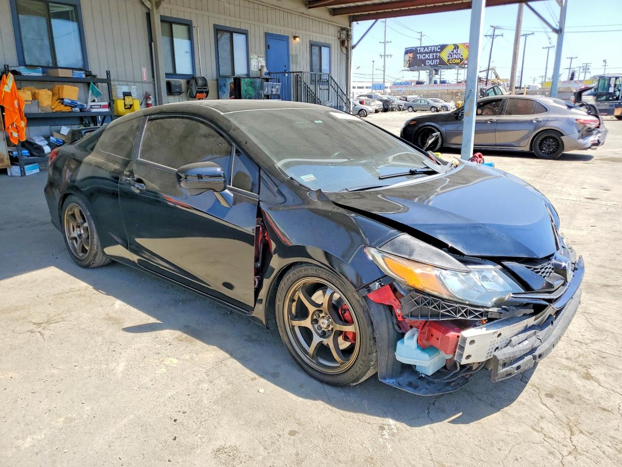 2015 Honda Civic Si Черный vin: 2HGFG4A59FH702637