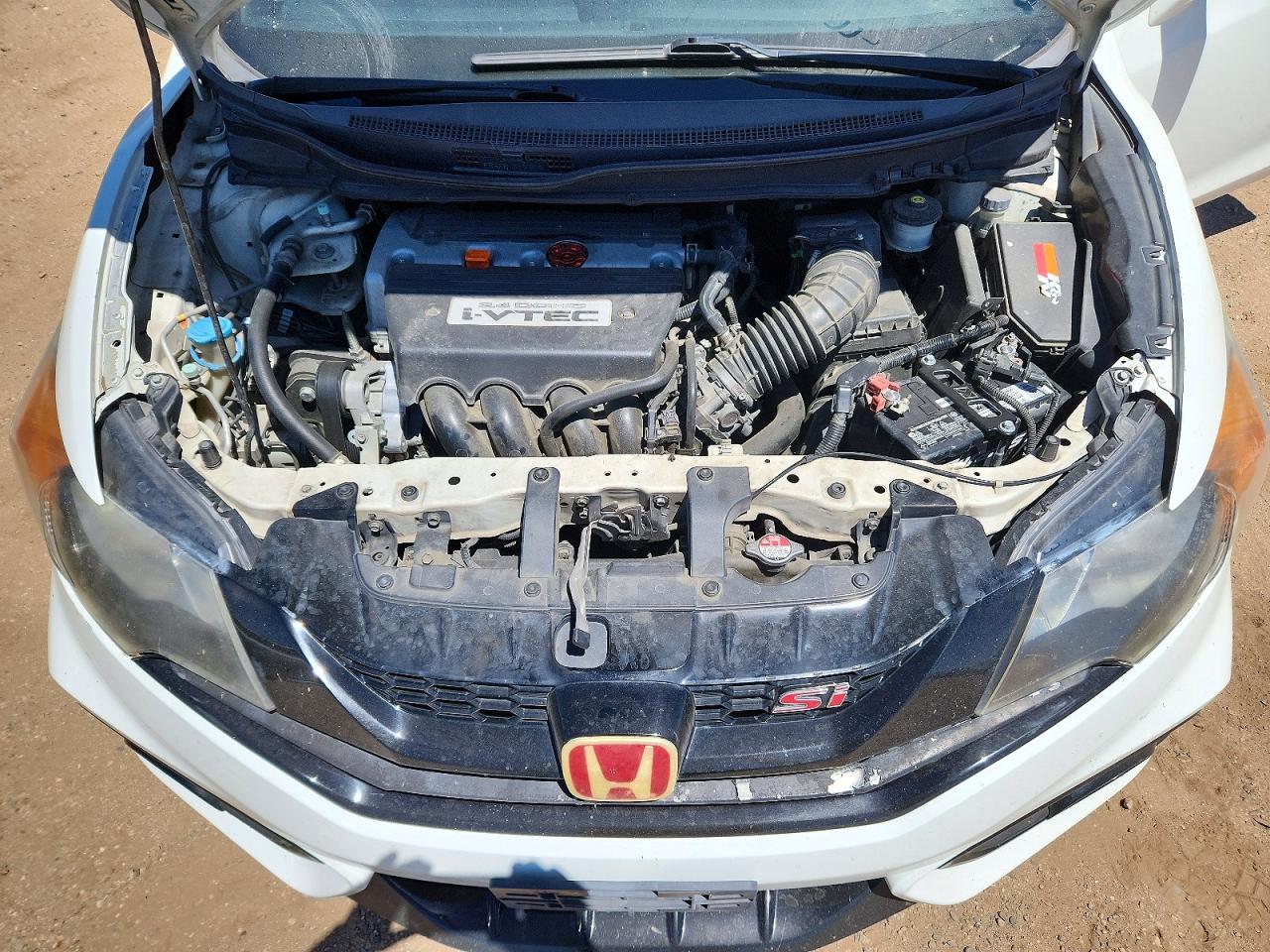 2015 Honda Civic Si White vin: 2HGFG4A59FH703948