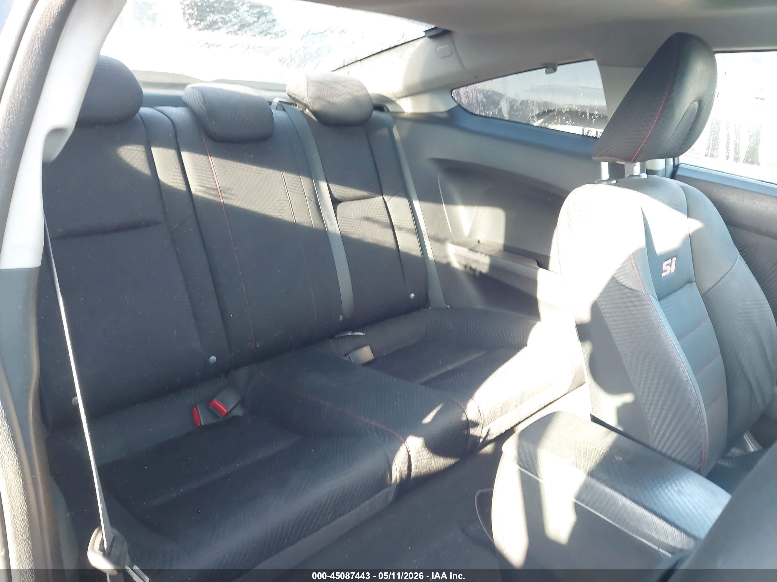 2012 Honda Civic Si Black vin: 2HGFG4A5XCH701606