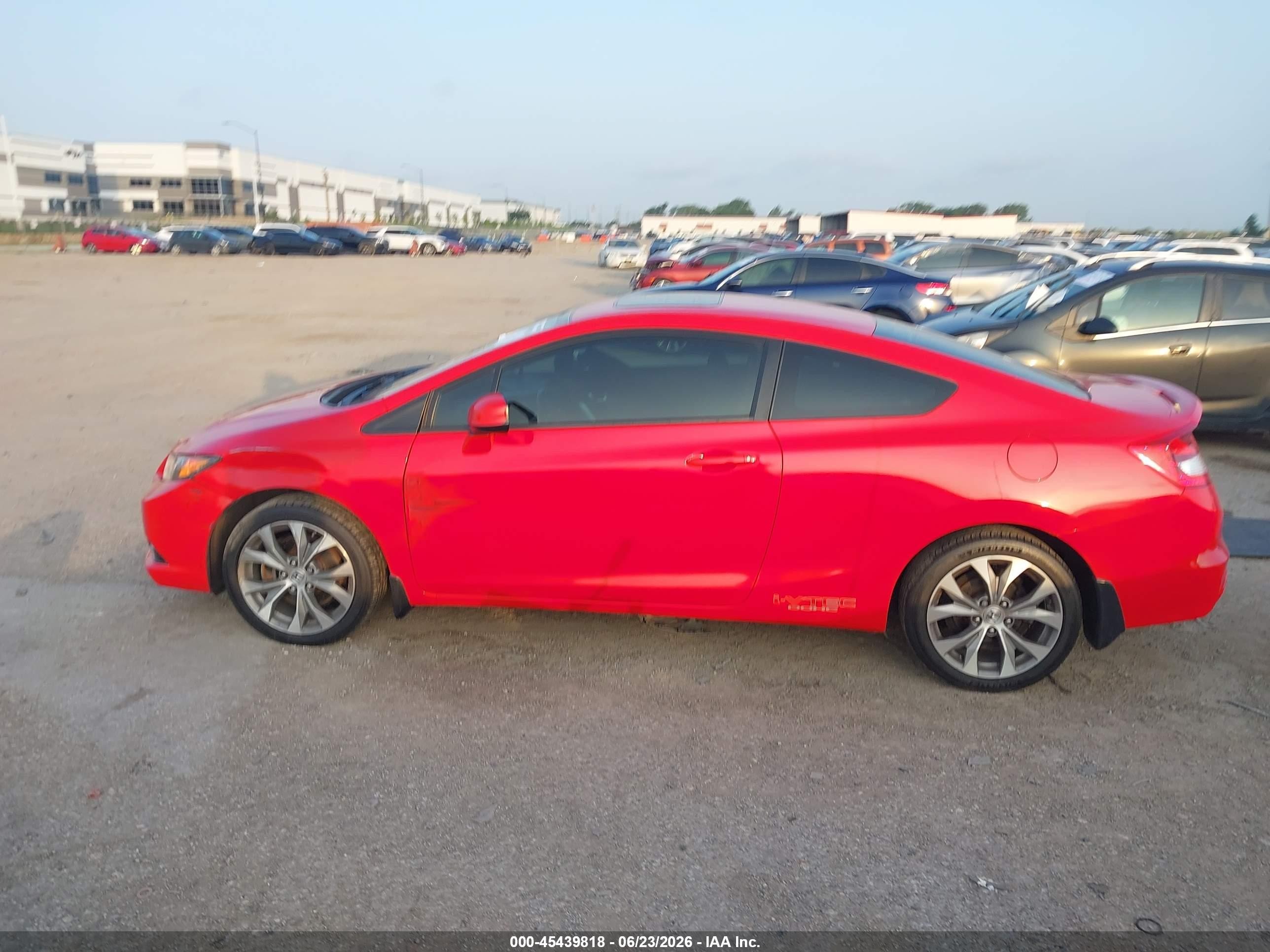 2012 Honda Civic Si Red vin: 2HGFG4A5XCH704893