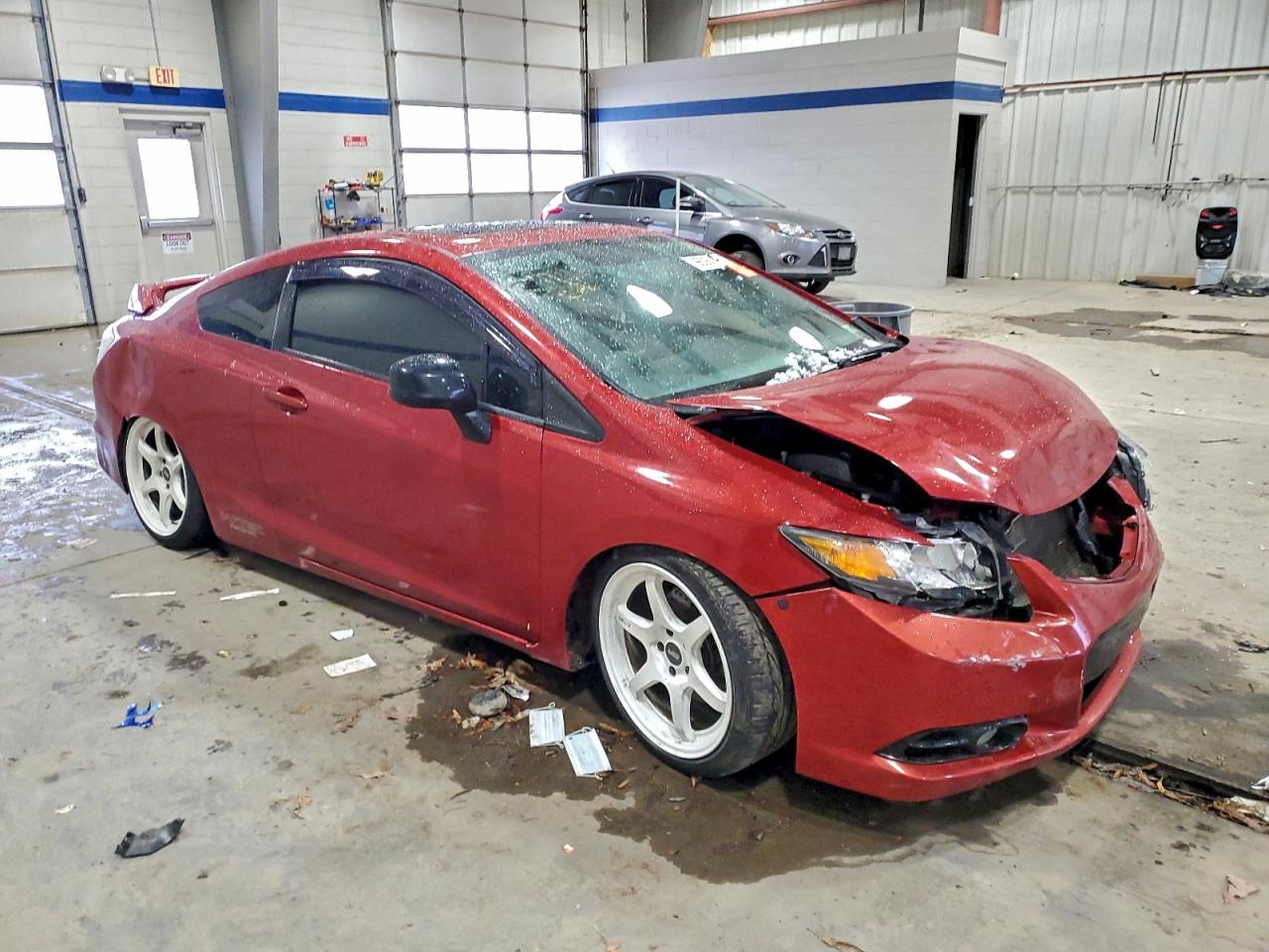 2013 Honda Civic Si Red vin: 2HGFG4A5XDH701851