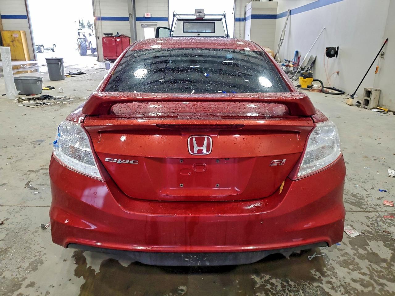 2013 Honda Civic Si Red vin: 2HGFG4A5XDH701851