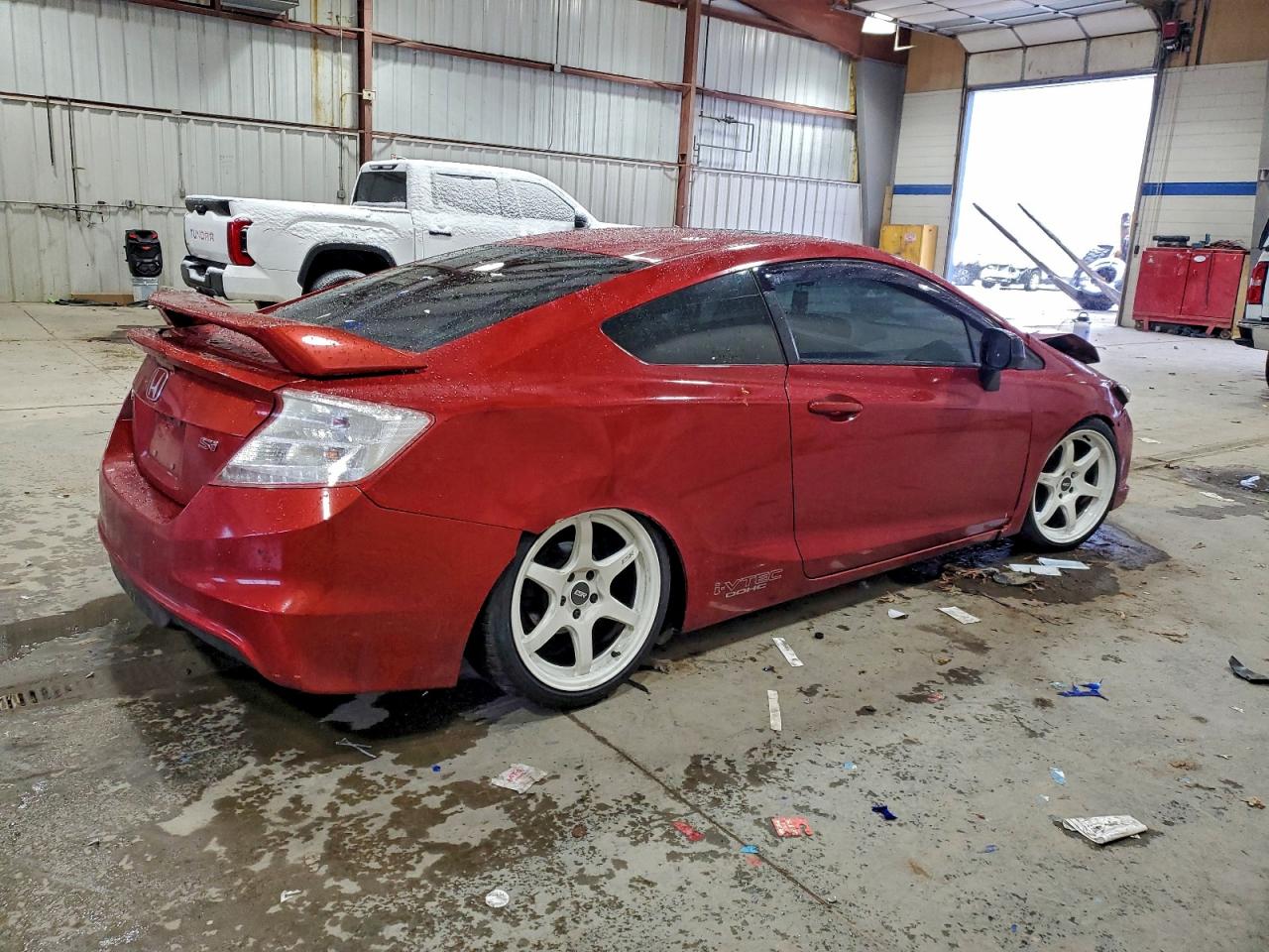 2013 Honda Civic Si Red vin: 2HGFG4A5XDH701851
