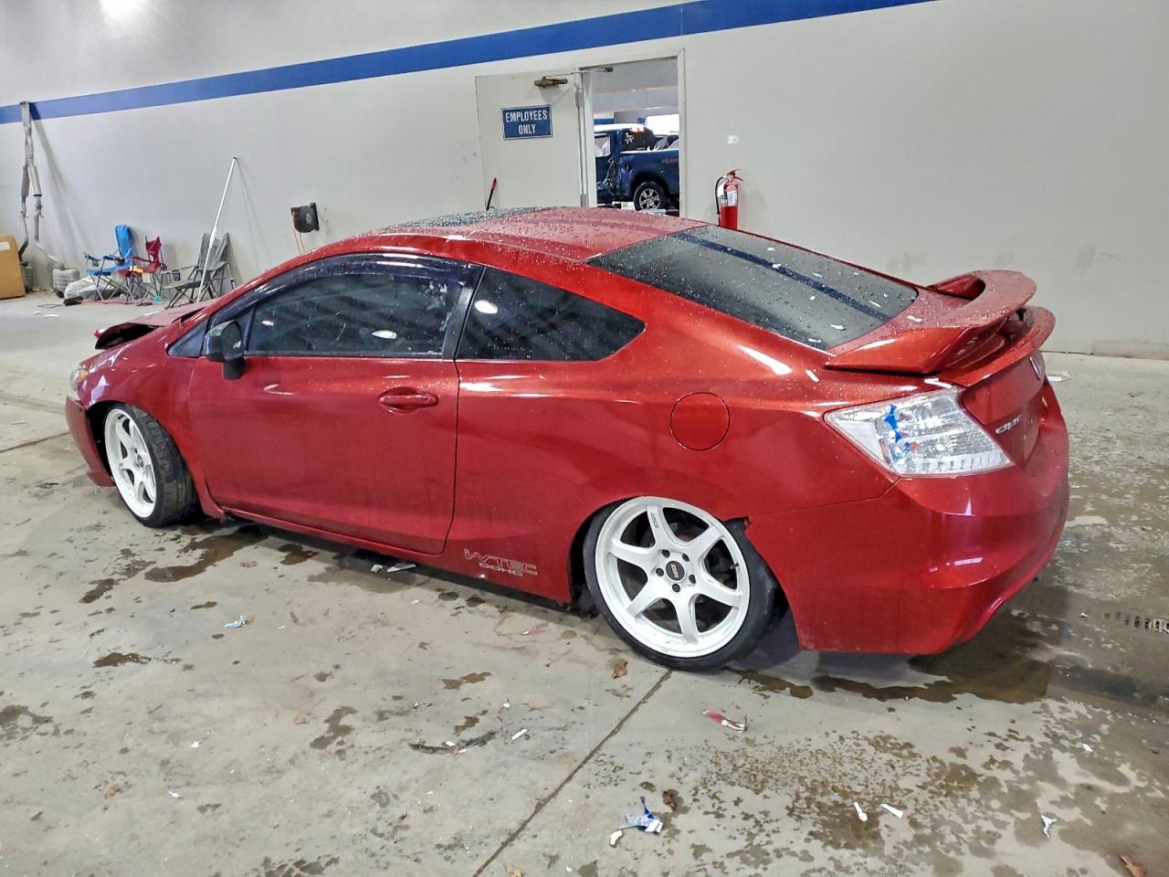2013 Honda Civic Si Red vin: 2HGFG4A5XDH701851