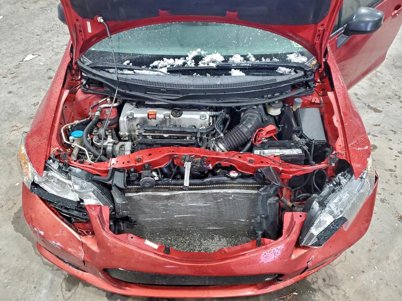 2013 Honda Civic Si Red vin: 2HGFG4A5XDH701851