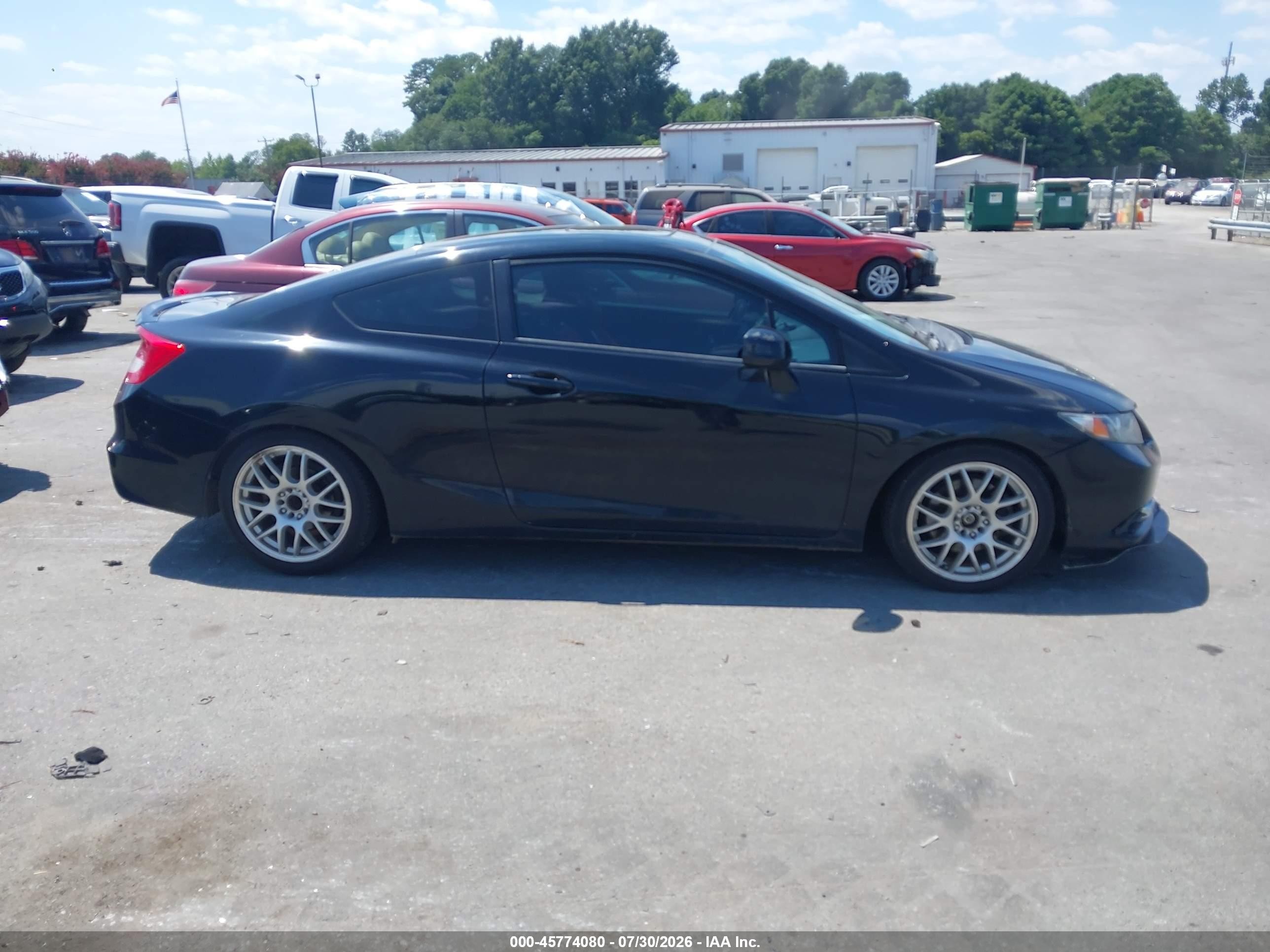 2013 Honda Civic Si Black vin: 2HGFG4A5XDH706015