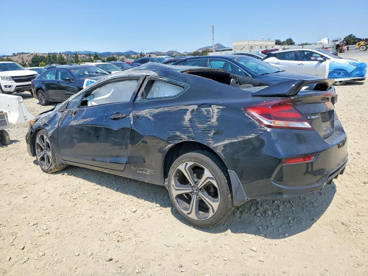 2015 Honda Civic Si Black vin: 2HGFG4A5XFH701190