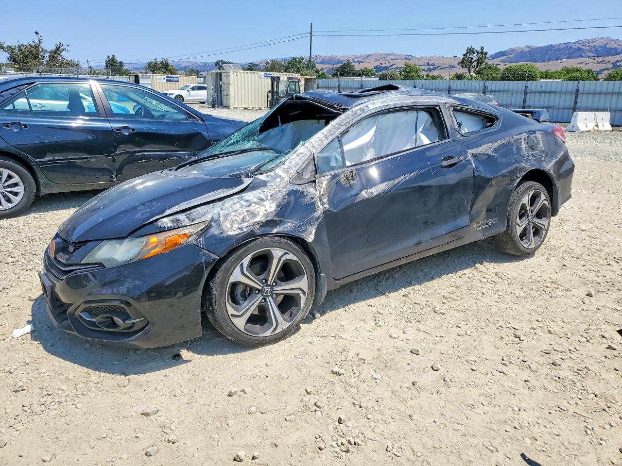 2015 Honda Civic Si Black vin: 2HGFG4A5XFH701190