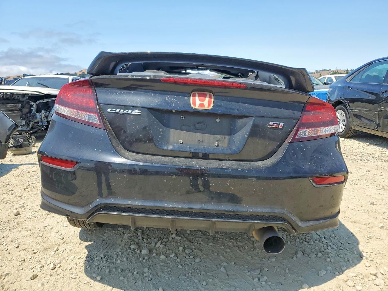 2015 Honda Civic Si Black vin: 2HGFG4A5XFH701190