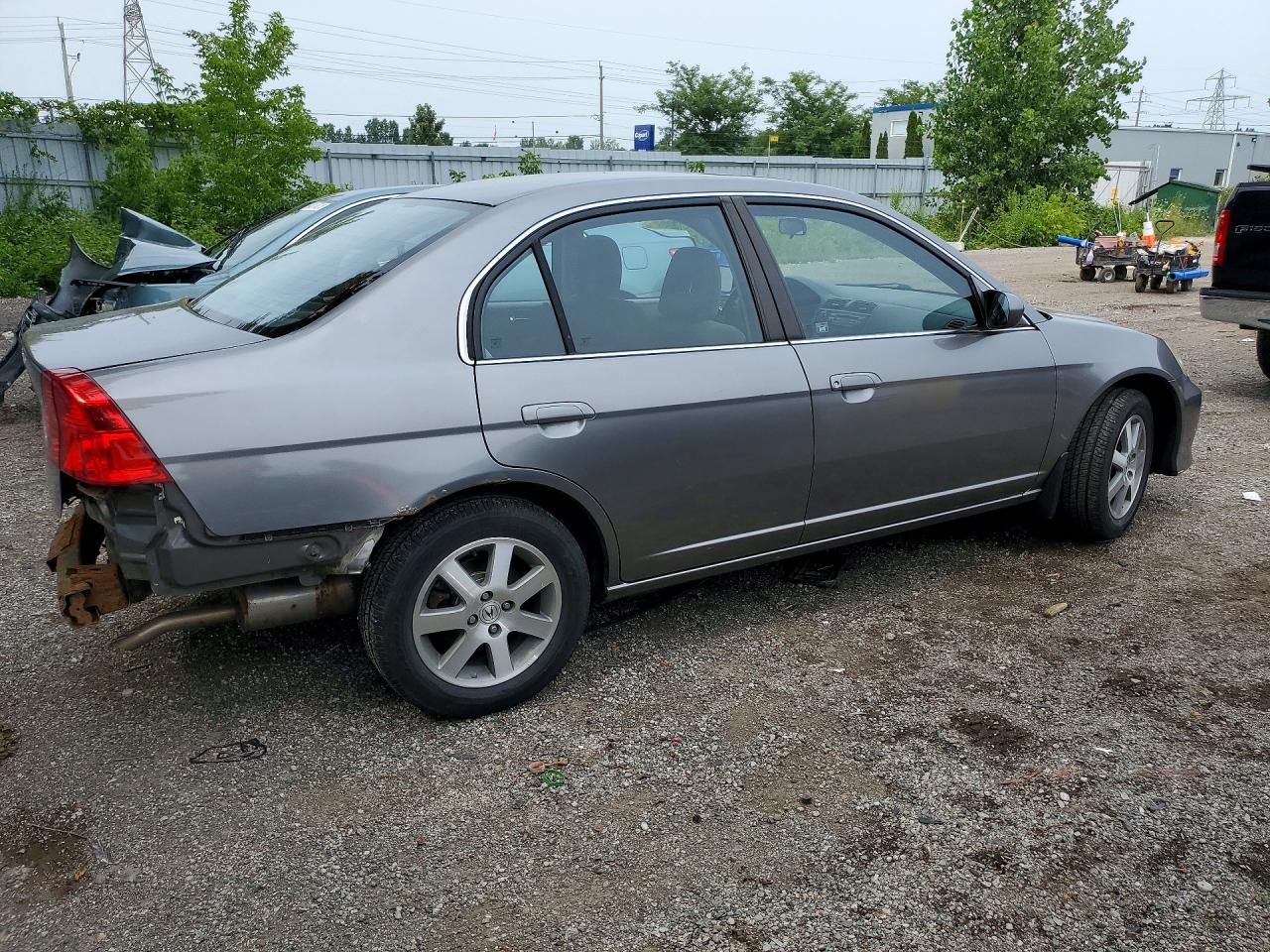 2005 Acura 1.7el Touring Silver vin: 2HHES35665H104362
