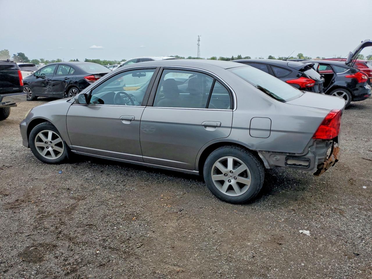 2005 Acura 1.7el Touring Silver vin: 2HHES35665H104362