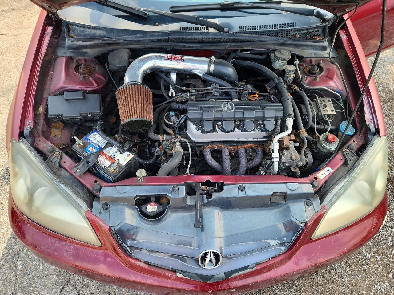 2005 Acura 1.7el Premium Red vin: 2HHES35815H100740