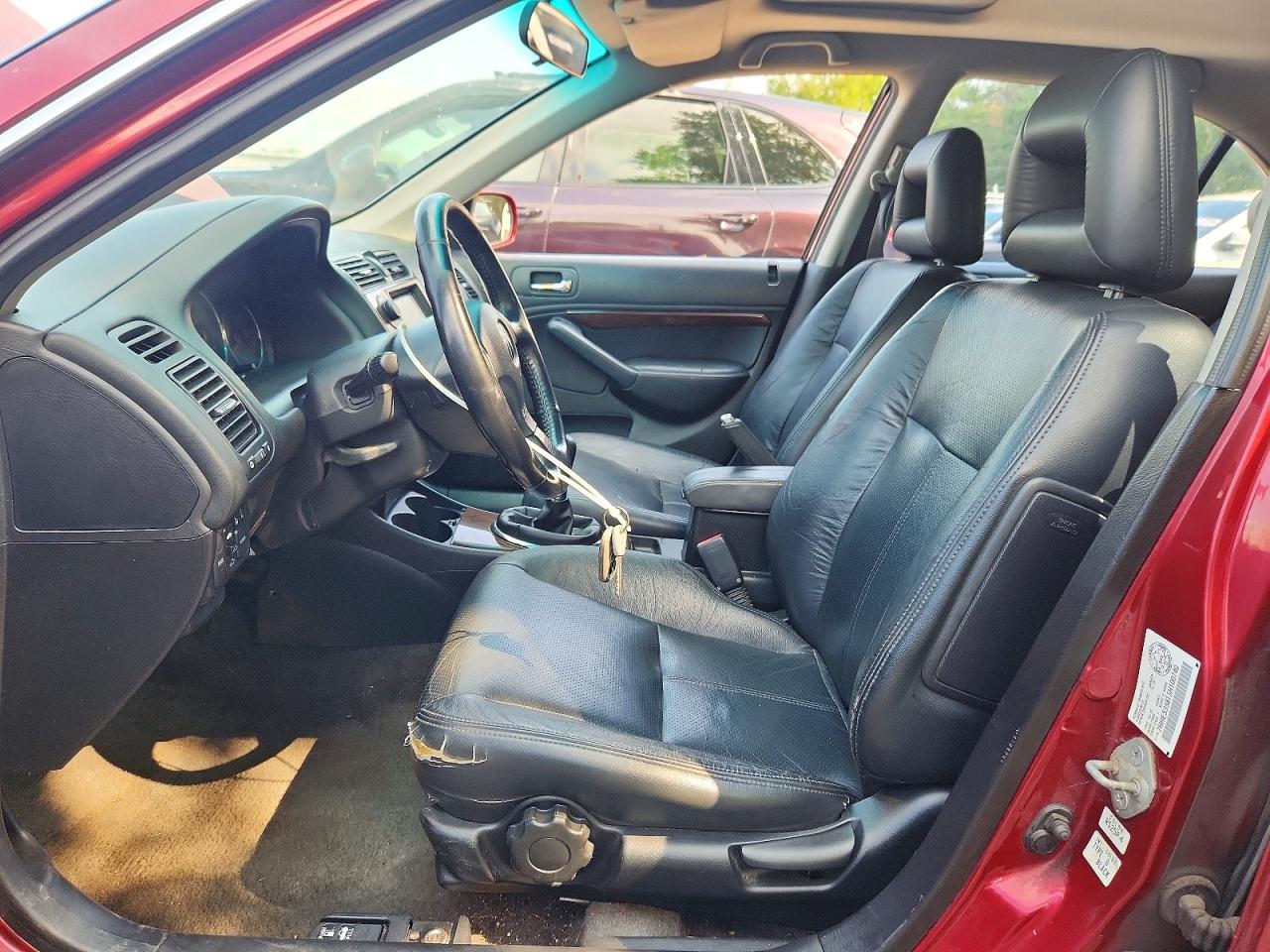 2005 Acura 1.7el Premium Red vin: 2HHES35815H100740