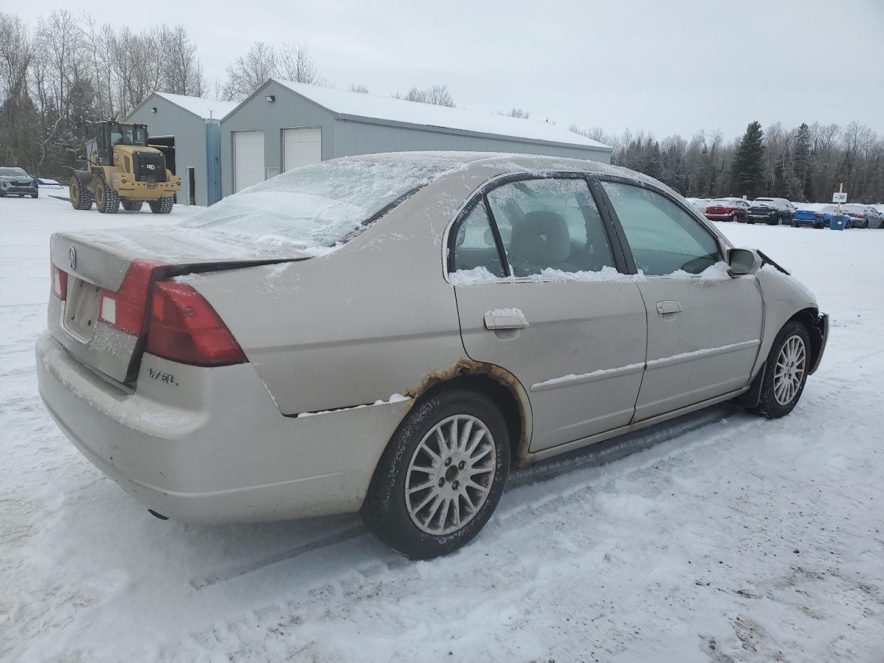 2001 Acura 1.7el Touring Бежевый vin: 2HHES36611H008504