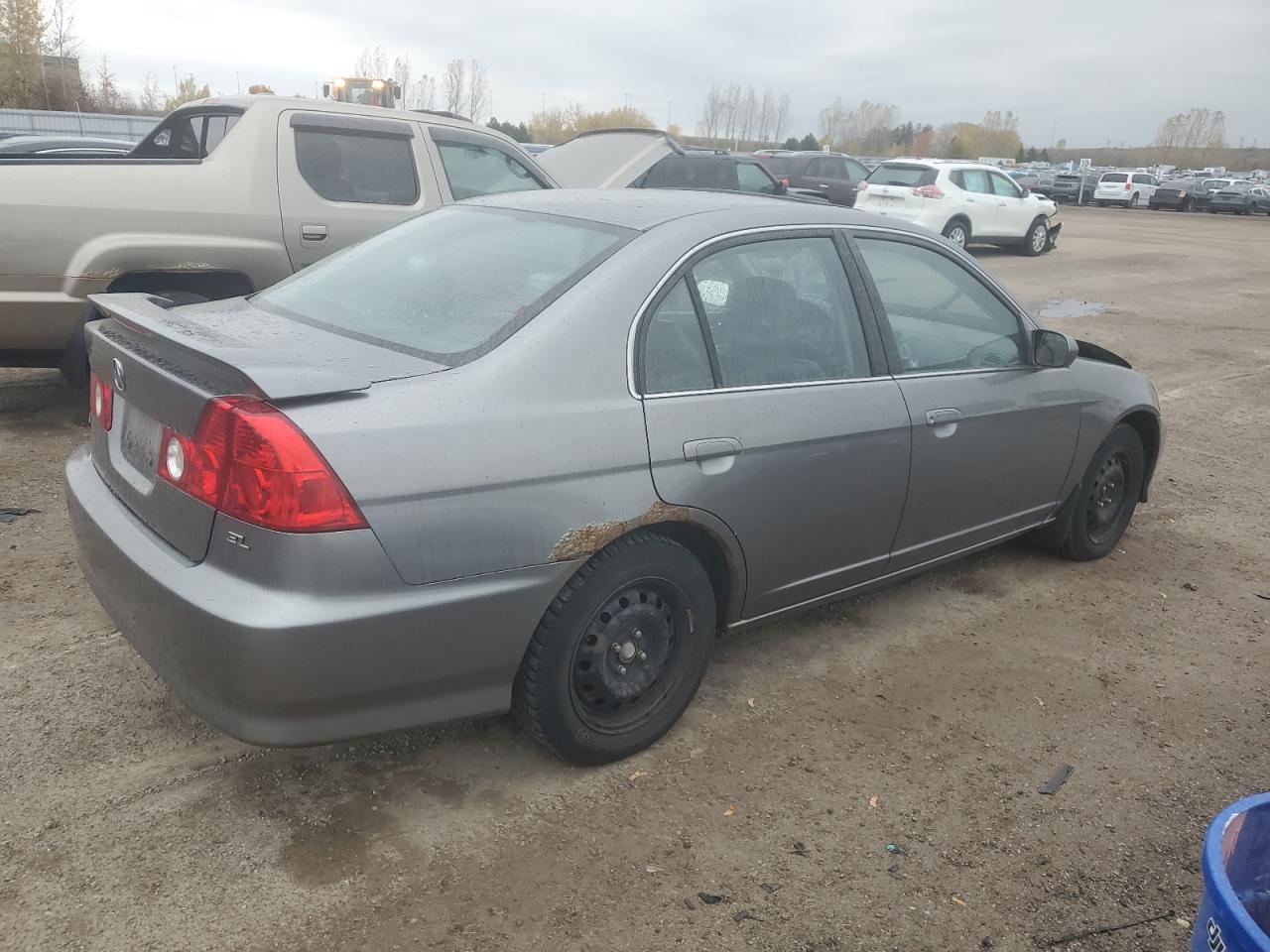 2005 Acura 1.7el Premium Gray vin: 2HHES36805H105085