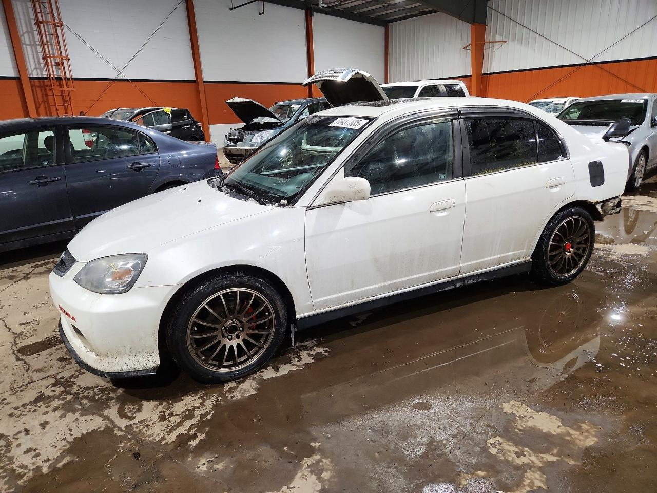 2005 Acura 1.7el Premium White vin: 2HHES36885H100345