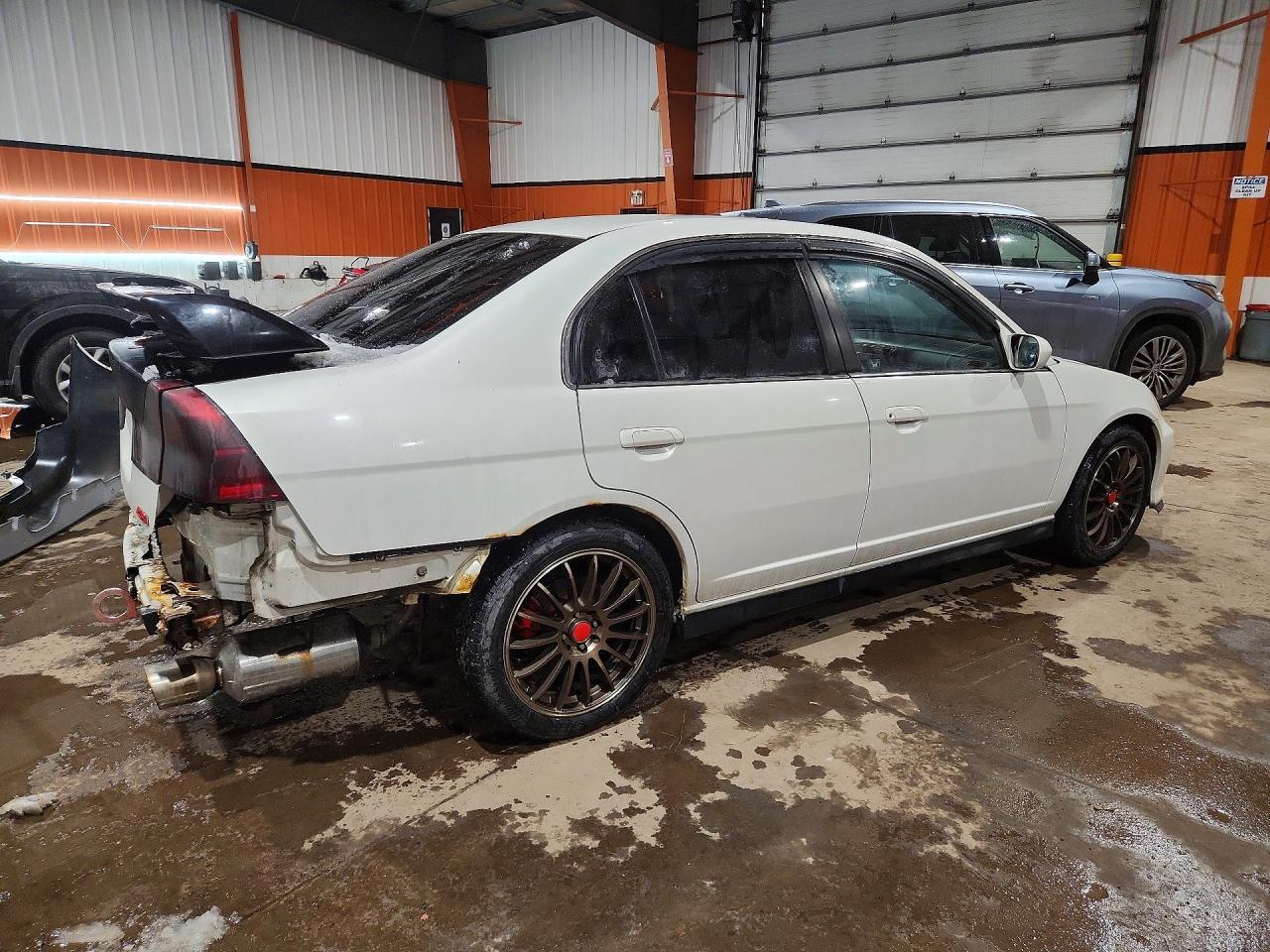 2005 Acura 1.7el Premium White vin: 2HHES36885H100345