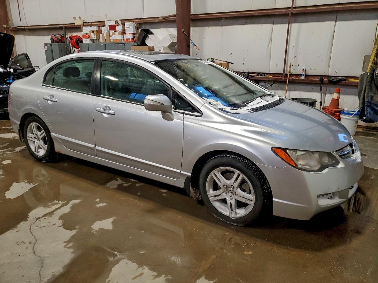 2006 Acura Csx Premium Серебряный vin: 2HHFD55706H200458