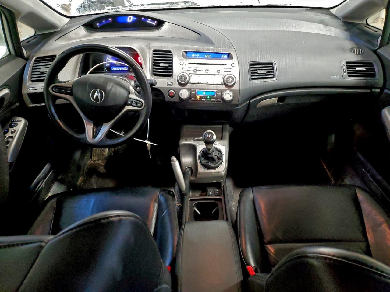 2006 Acura Csx Premium Серебряный vin: 2HHFD55706H200458