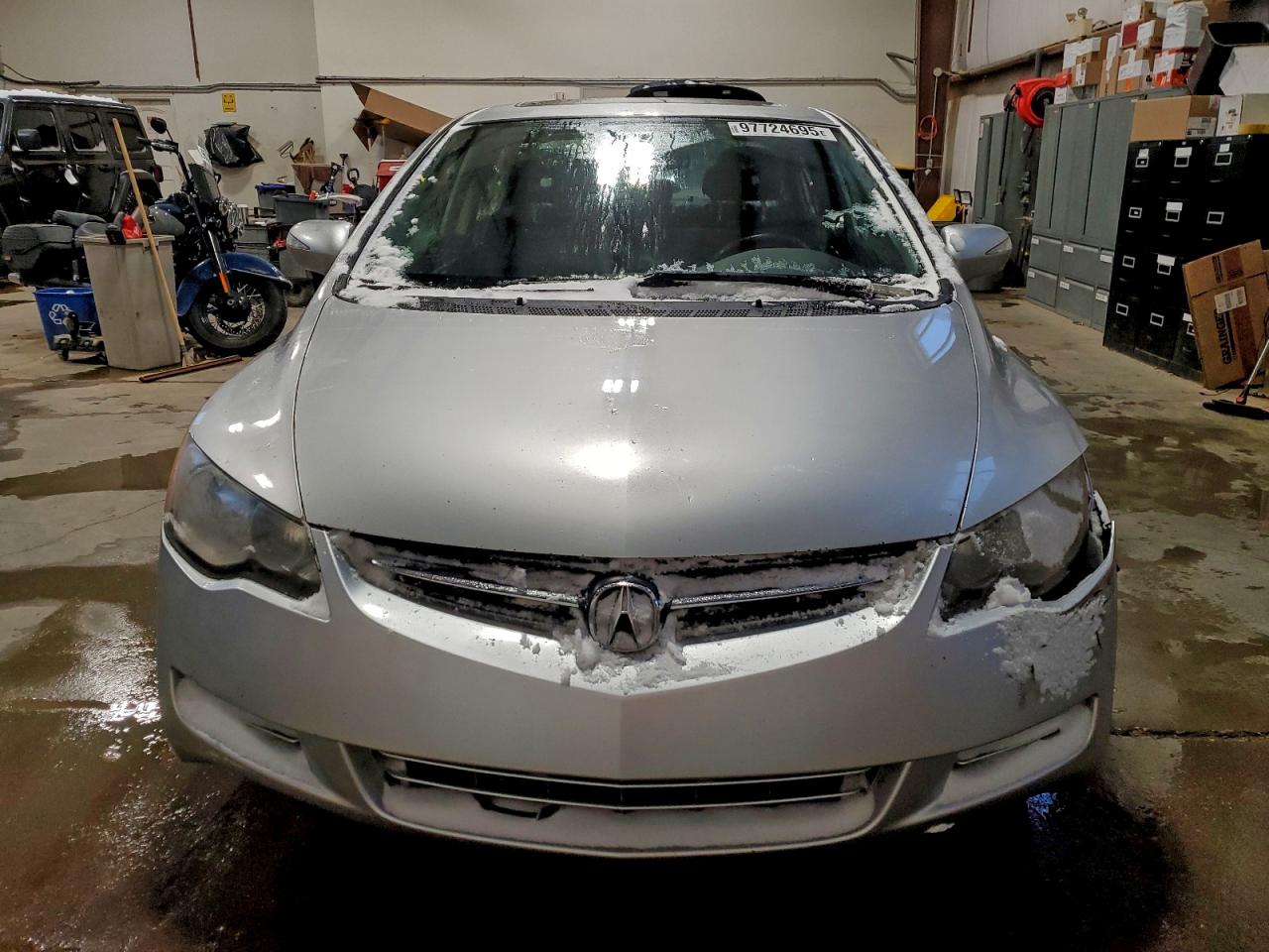2006 Acura Csx Premium Серебряный vin: 2HHFD55706H200458