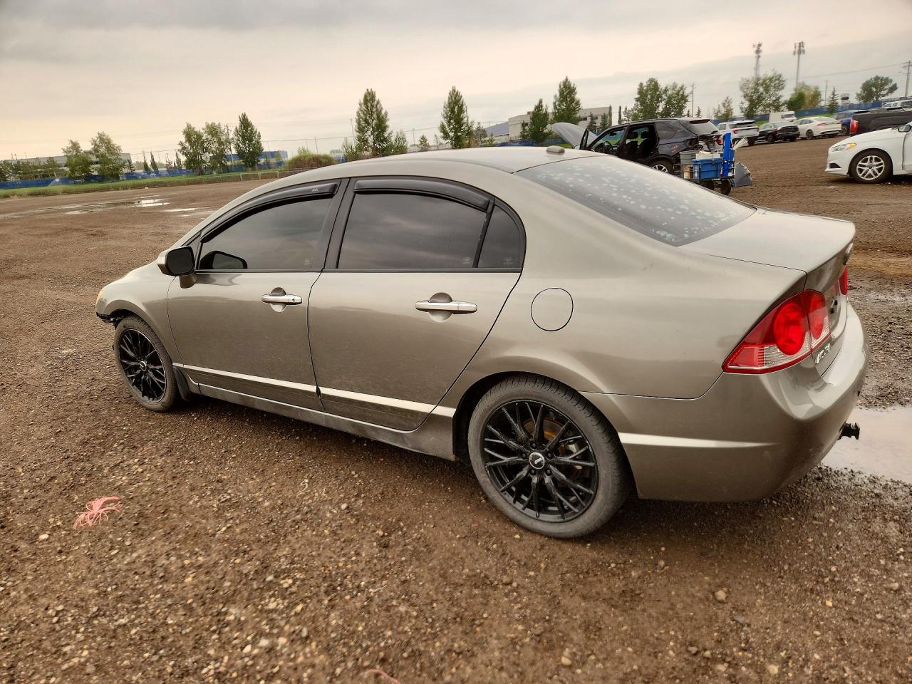 2008 Acura Csx Technology Серый vin: 2HHFD55798H202678