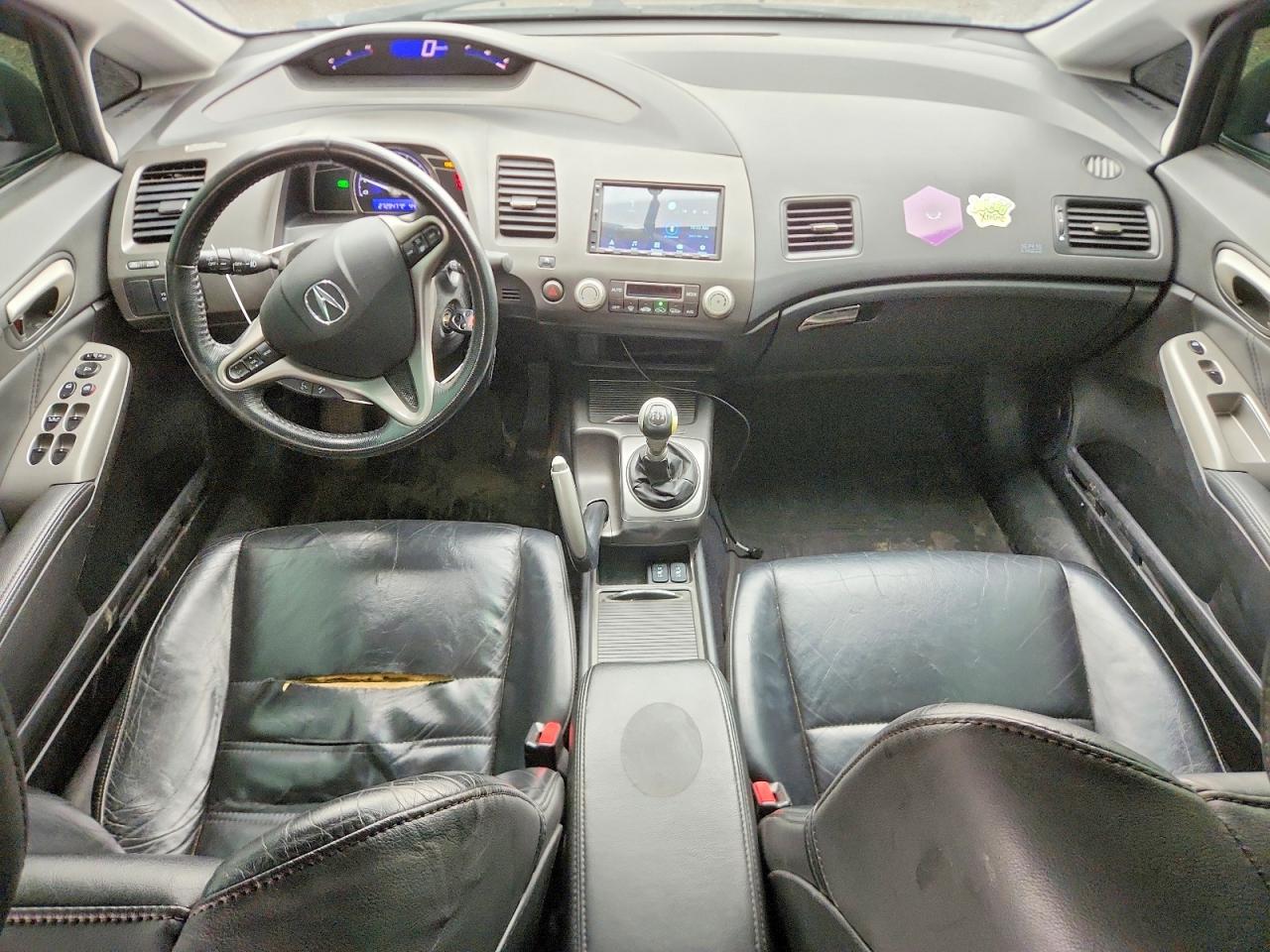 2008 Acura Csx Technology Серый vin: 2HHFD55798H202678