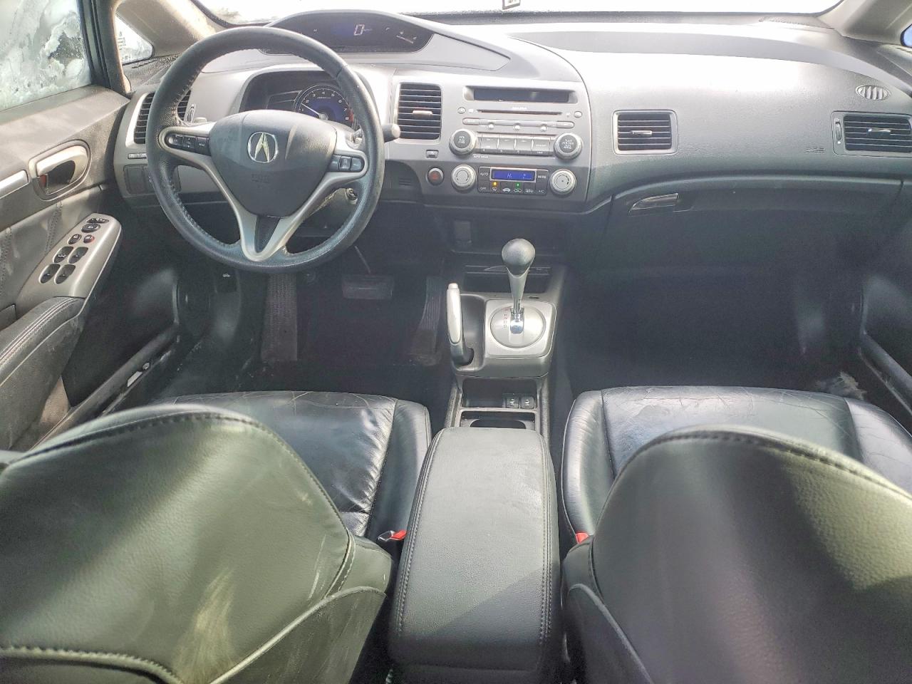 2009 Acura Csx Gray vin: 2HHFD56539H200875