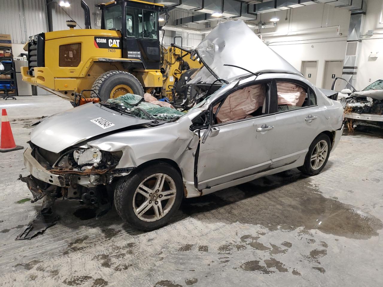 2006 Acura Csx Touring Серебряный vin: 2HHFD56546H203974