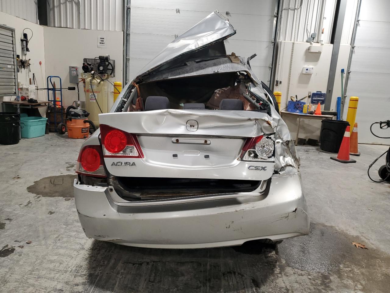 2006 Acura Csx Touring Серебряный vin: 2HHFD56546H203974