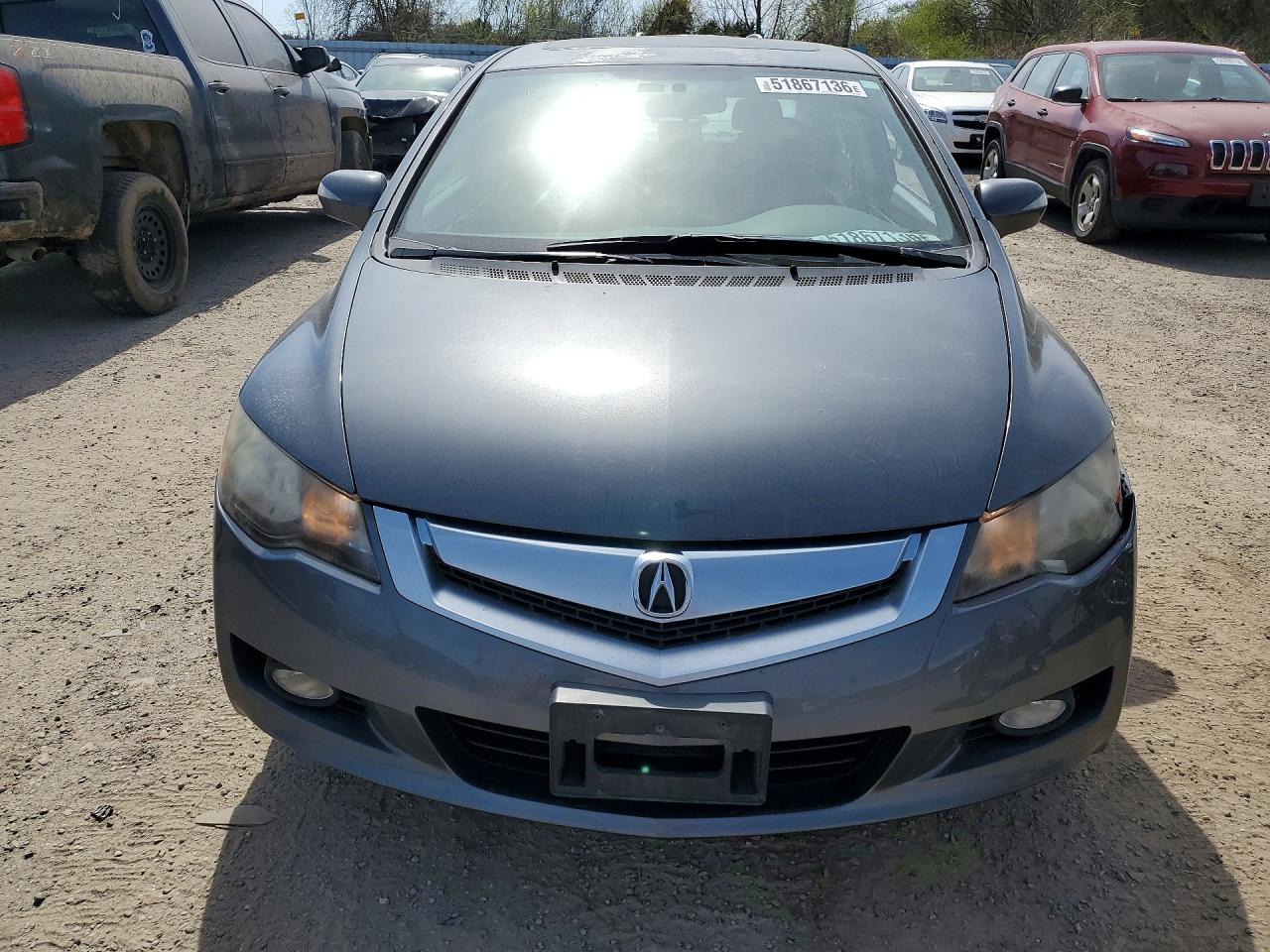 2009 Acura Csx Gray vin: 2HHFD56559H200053