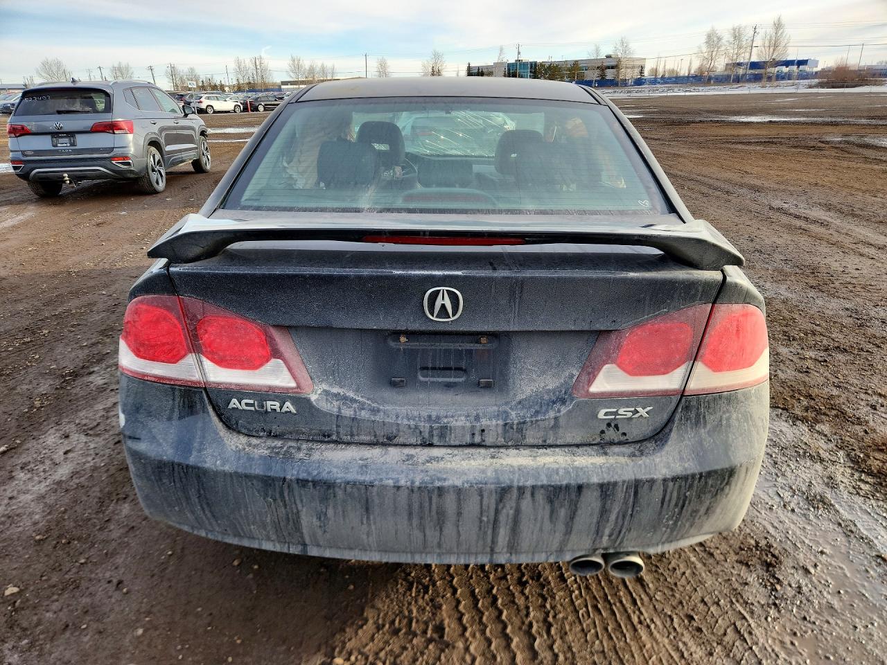 2009 Acura Csx Black vin: 2HHFD56559H201543