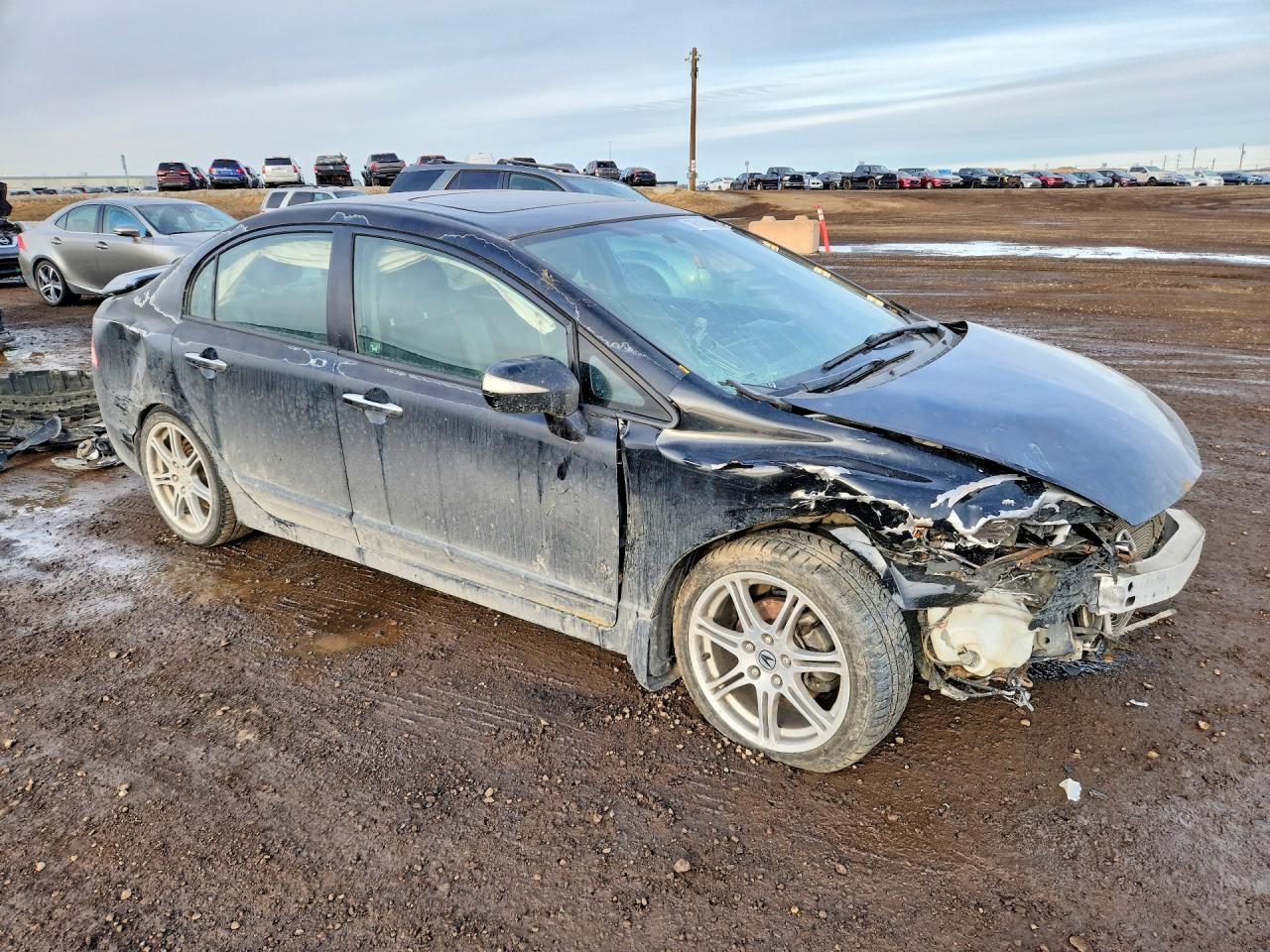 2009 Acura Csx Black vin: 2HHFD56559H201543