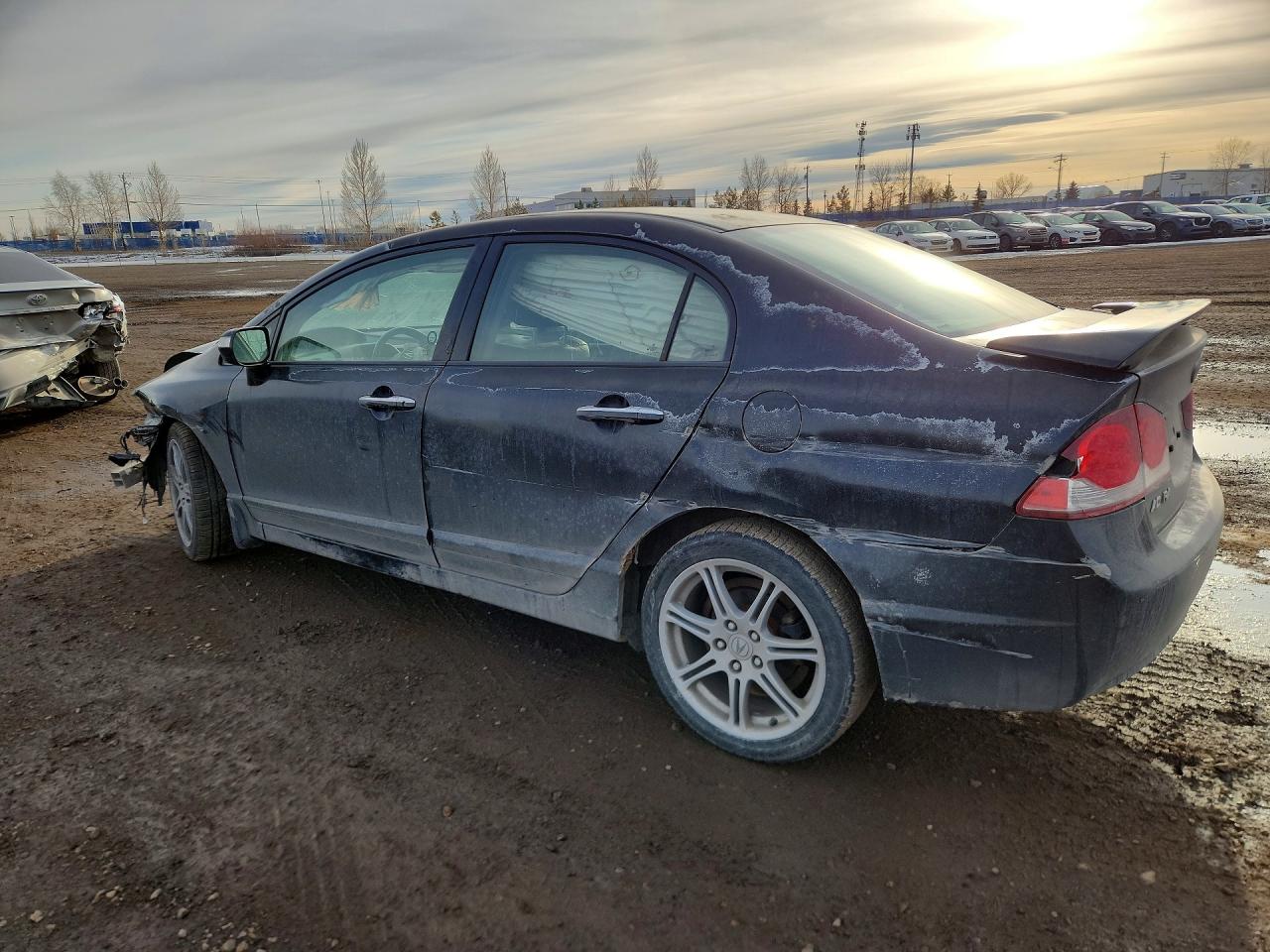 2009 Acura Csx Black vin: 2HHFD56559H201543