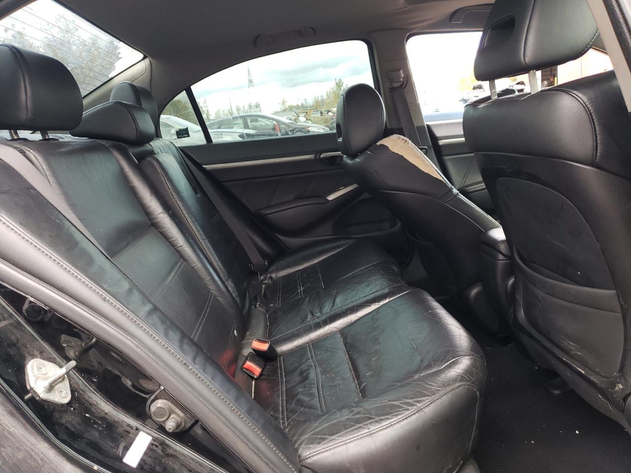 2009 Acura Csx Black vin: 2HHFD56559H202224