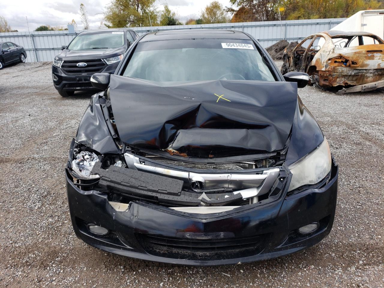 2009 Acura Csx Black vin: 2HHFD56559H202224