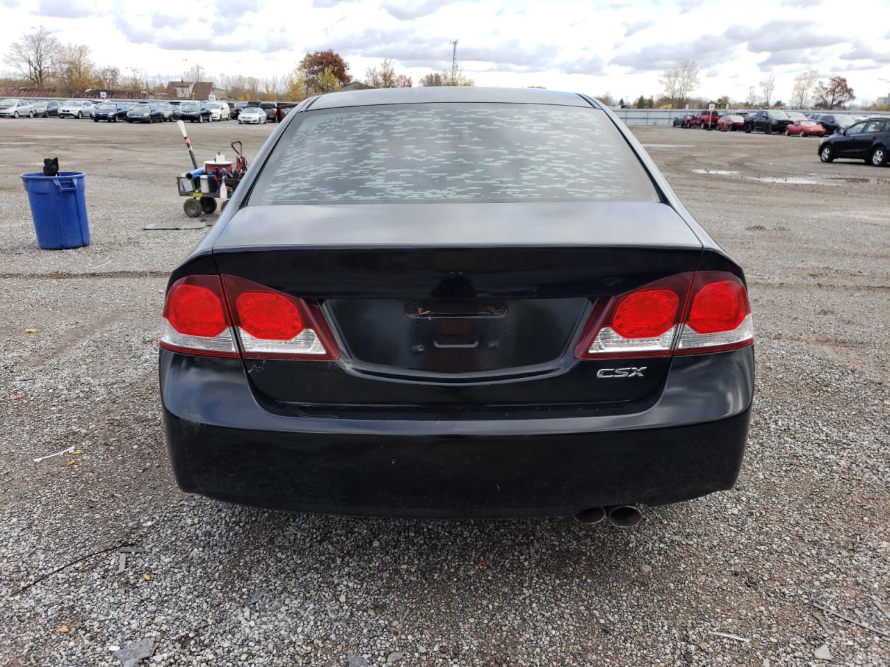 2009 Acura Csx Black vin: 2HHFD56559H202224