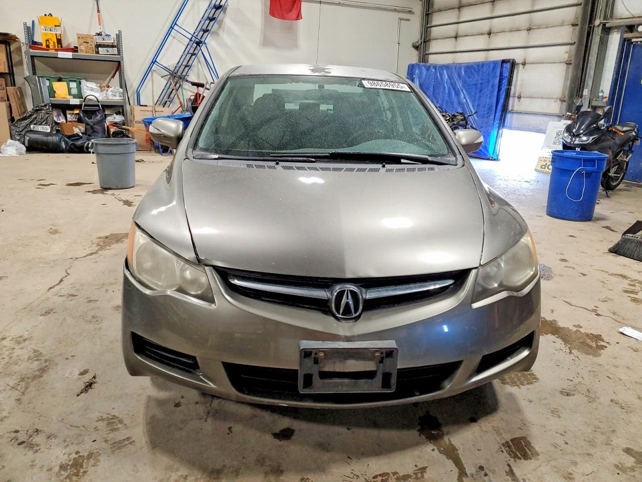 2006 Acura Csx Touring Серый vin: 2HHFD56576H203063