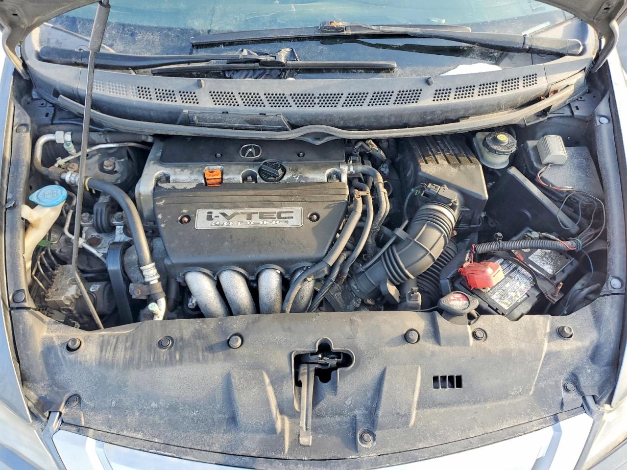 2009 Acura Csx Серый vin: 2HHFD56579H202290