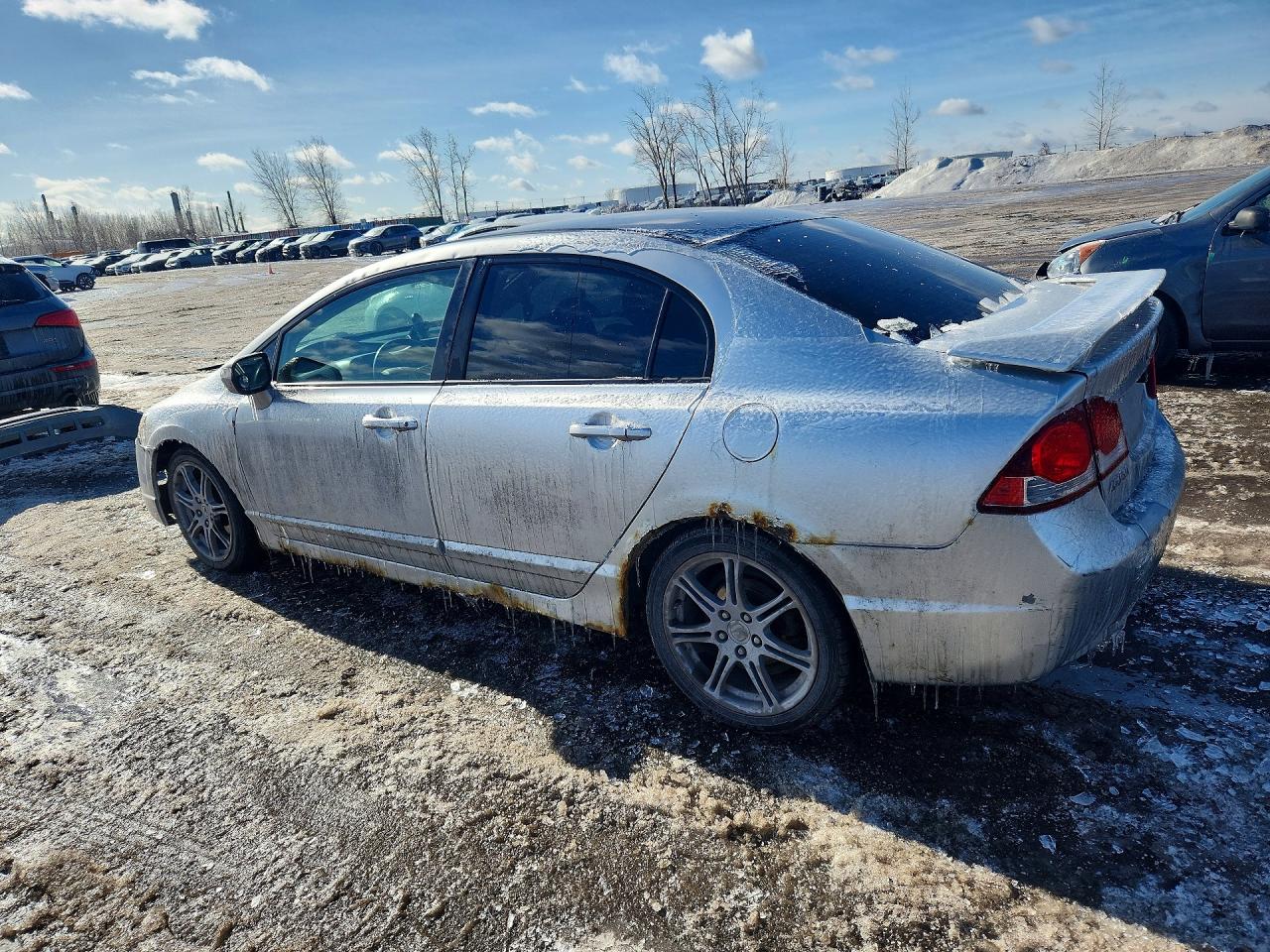 2009 Acura Csx Silver vin: 2HHFD56599H201612