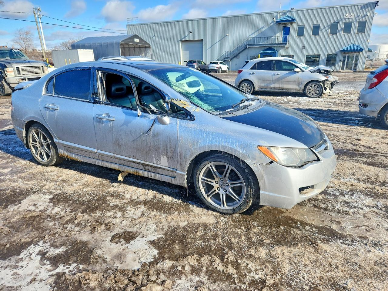 2009 Acura Csx Silver vin: 2HHFD56599H201612