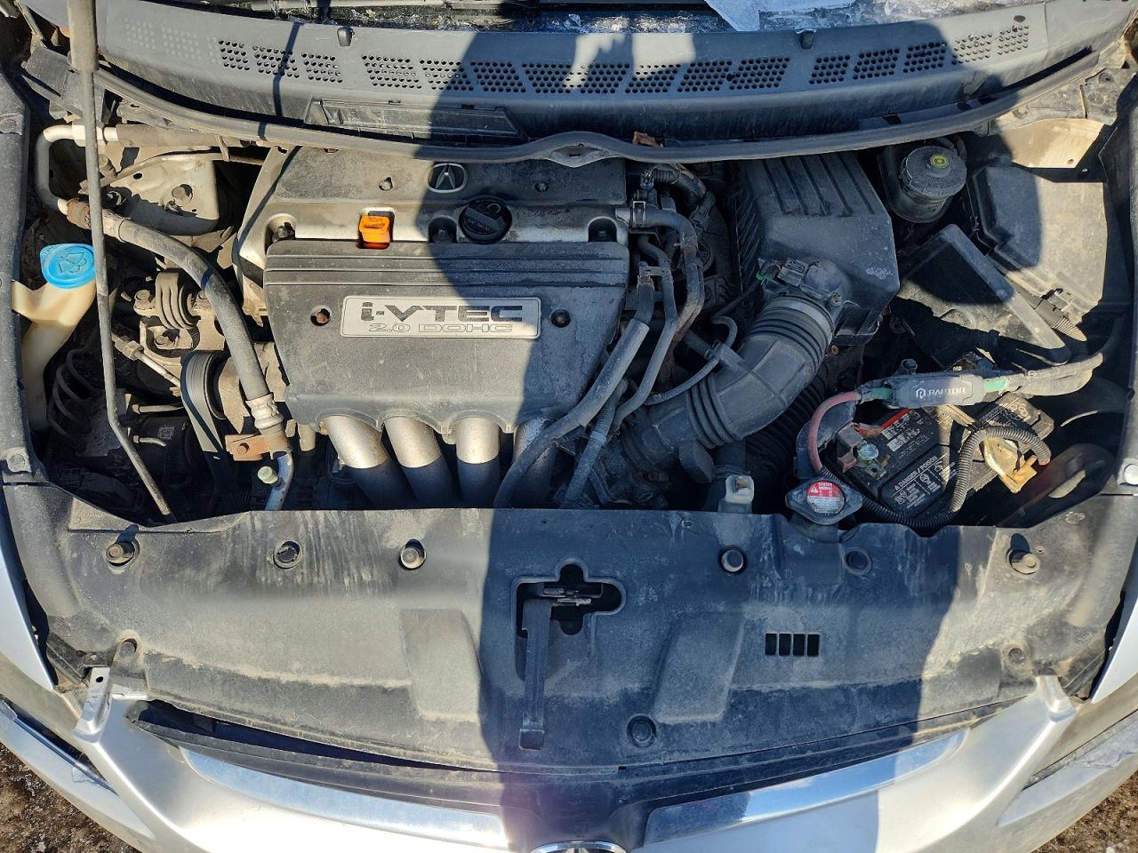 2009 Acura Csx Silver vin: 2HHFD56599H201612
