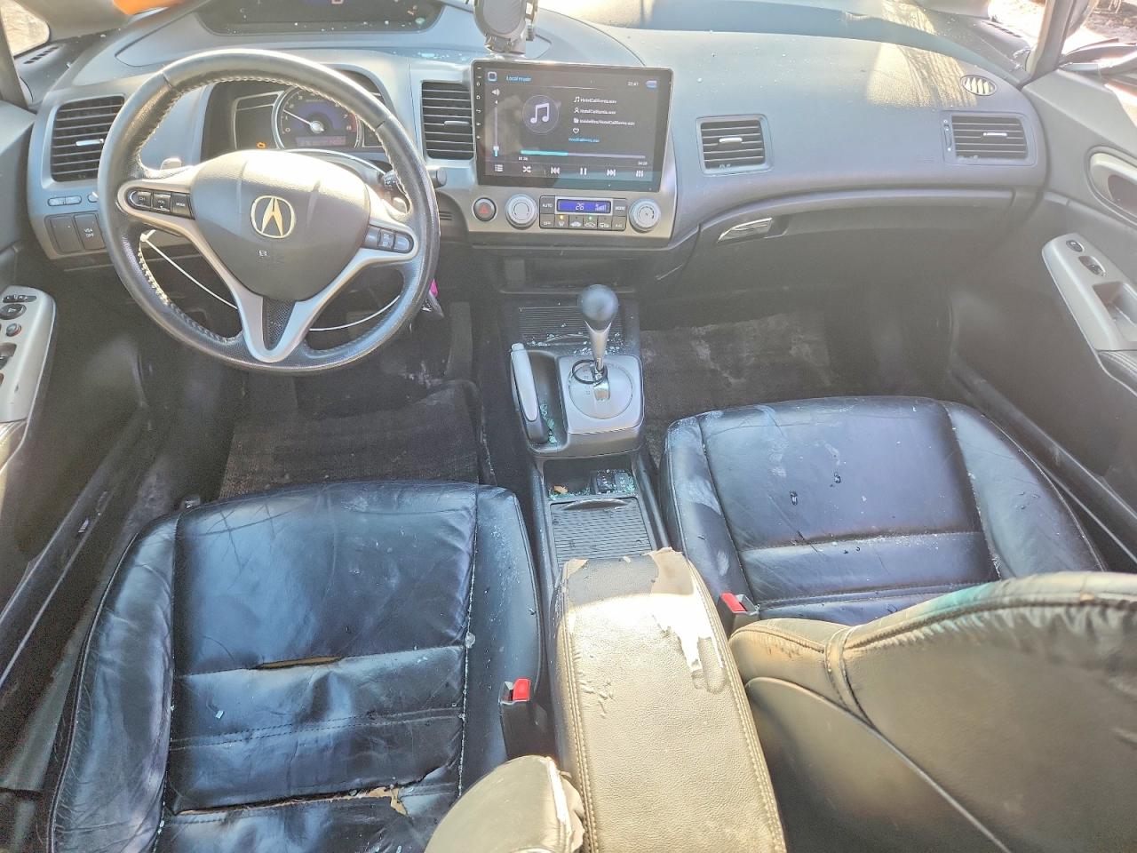 2009 Acura Csx Silver vin: 2HHFD56599H201612