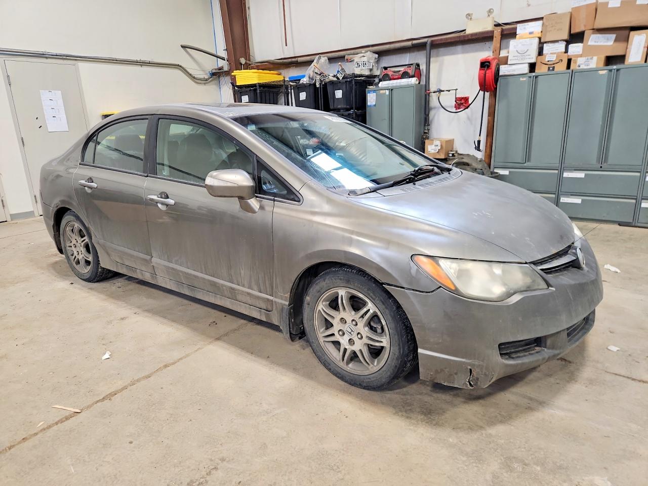 2008 Acura Csx Серый vin: 2HHFD565X8H202301