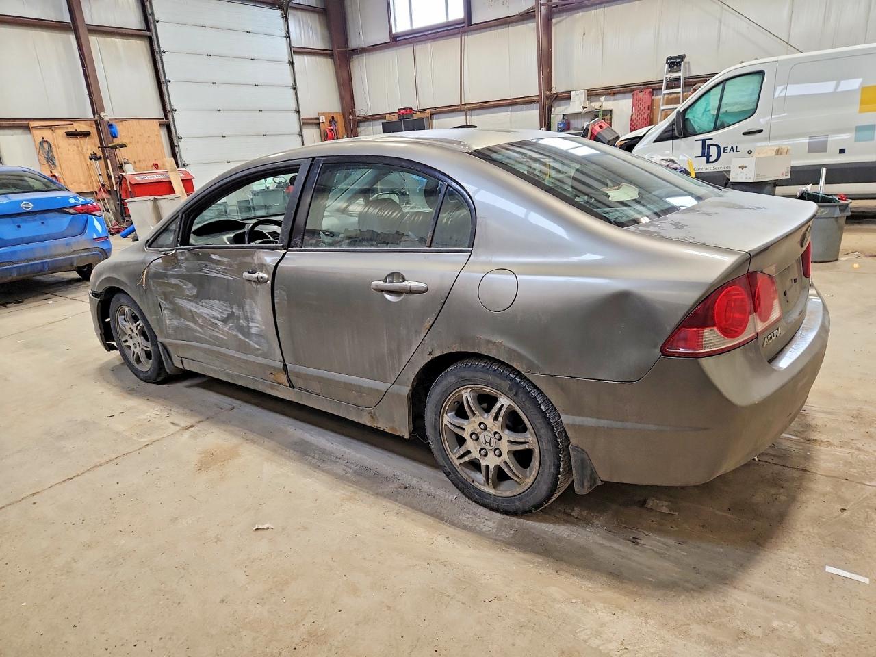 2008 Acura Csx Серый vin: 2HHFD565X8H202301